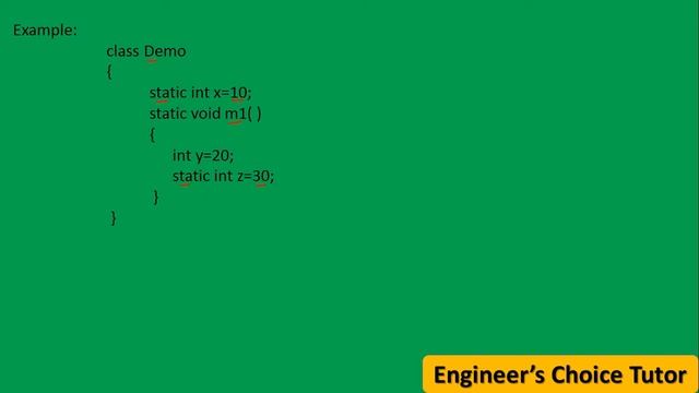 Can we declare local variable as static? || Java interview Questions(2021) смотреть онлайн