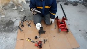 РЕМОНТ ГИДРАВЛИЧЕСКОГО ДОМКРАТА. ТРЁХ ТОННИК=®️