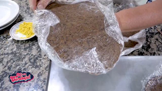 Sablé De Chocolate! Masa Para Tartas Dulces De Chocolate Con Cáscaras De Naranja. Riquísima!