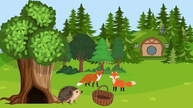 Казка «Про лінивого їжачка» Авторка - Ольга Зубер смотреть онлайн