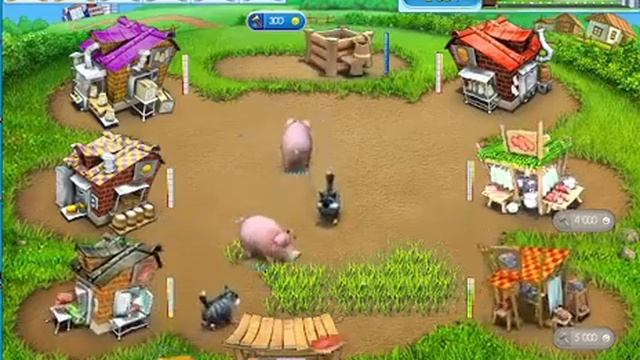 Farm frenzy 2 GOLD RECORDS! УПАКОВОЧНАЯ 1. Веселая ферма 2. Золото- Бьём рекорды времени! смотреть онлайн