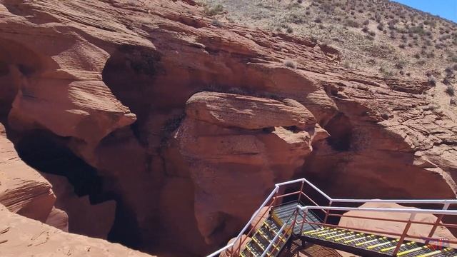 Каньон и антилопа / Canyon and Antelope / Arizona /4K смотреть онлайн