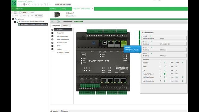 How to setup PC to SCADAPack x70 Connectivity via Ethernet | Schneider Electric смотреть онлайн