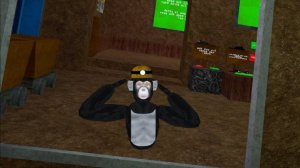 Играем в (Scary Baboon) на VR