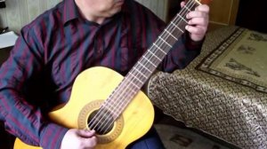 Как играть этюд Ф. Таррега 1 часть