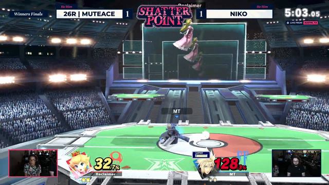 Shatterpoint 1.0: 26R | MuteAce (Peach) vs Niko (Cloud) Winners Finals смотреть онлайн