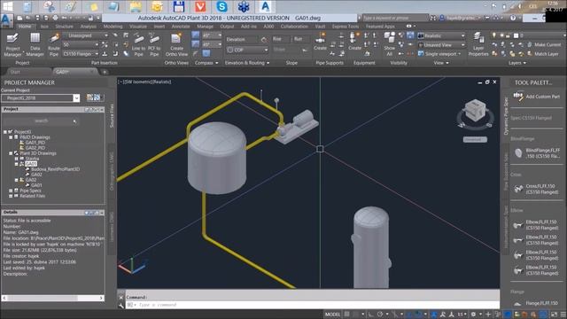 Novinky AutoCAD Plant 3D 2018 смотреть онлайн