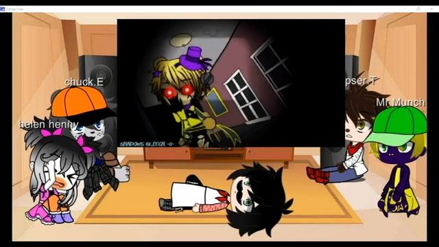 Chuck.E cheese react to the afton family смотреть онлайн