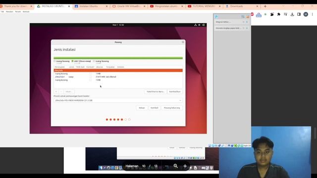 How to Install Linux Ubuntu Praktikum Operating System смотреть онлайн
