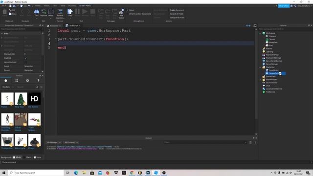 HOW TO ACTIVATE A GUI WHEN A PART GETS TOUCHED | HOW TO MAKE A SHOP GUI (ROBLOX STUDIO!!) смотреть онлайн
