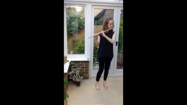 Bach Partita in A minor for solo flute - Rebecca Whiteman смотреть онлайн