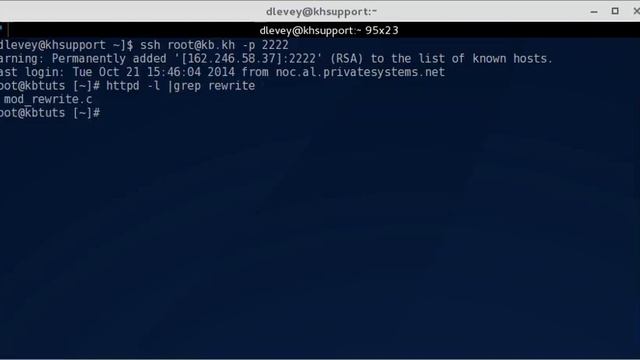 Confirm mod_write is enabled on CentOS / cPanel смотреть онлайн