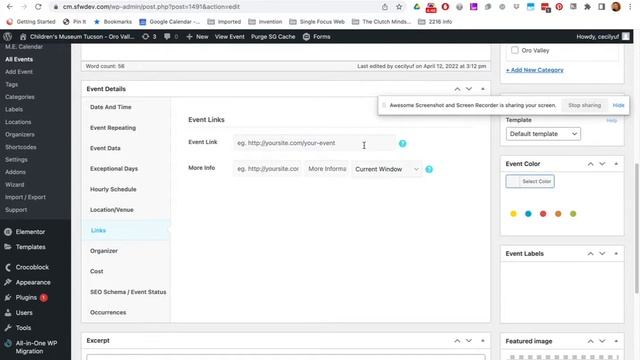 Modern Events Calendar with WordPress- How to make a recurring event смотреть онлайн