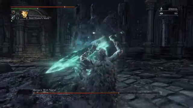 Bloodborne Lvl 544 vs Mergos Wet Nurse смотреть онлайн