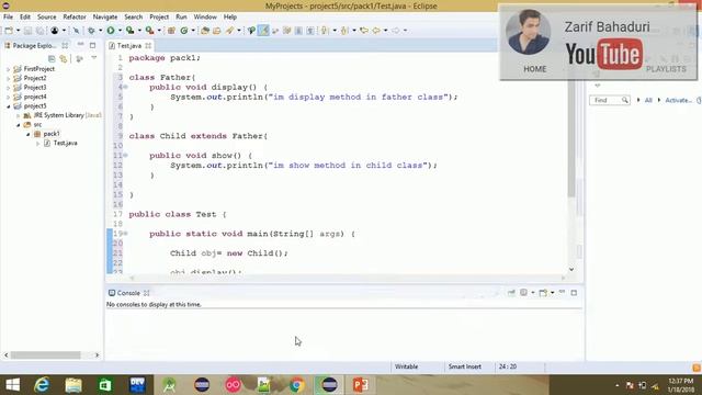 java oop in pashto #58: Method Overriding-1 смотреть онлайн