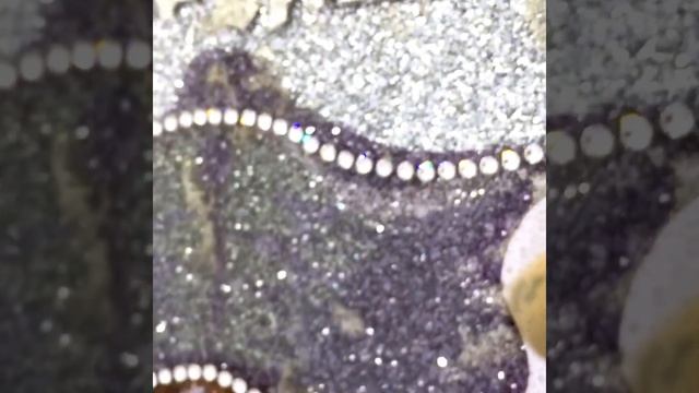 N3320A. CRYSTAL STAG BEE. КРИСТАЛЬНЫЙ ЖУК-РОГАЧ С КАМНЯМИ СВАРОВСКИ В РАМЕ ЗА СОСТАРЕННЫМ ЗЕРКАЛОМ смотреть онлайн