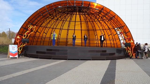 2) Новая площадь для городских праздников открыта !!!Город Шарыпово! смотреть онлайн