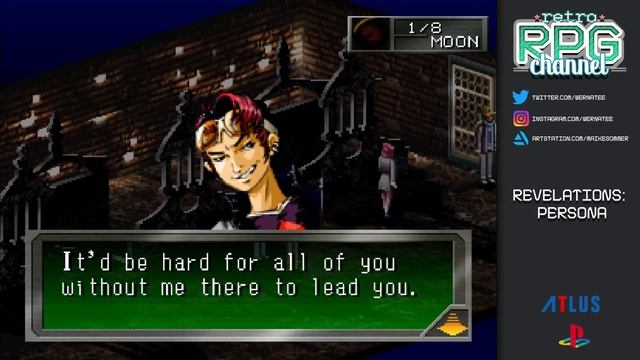 ПЕШКОМ ПО РЕЛЬСАМ | Прохождение ретро РПГ Revelations: Persona #21 смотреть онлайн