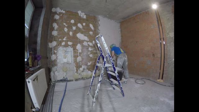 Штукатурка больших слоев. смотреть онлайн