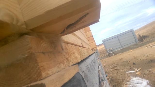 Использование шпилек для сруба. смотреть онлайн