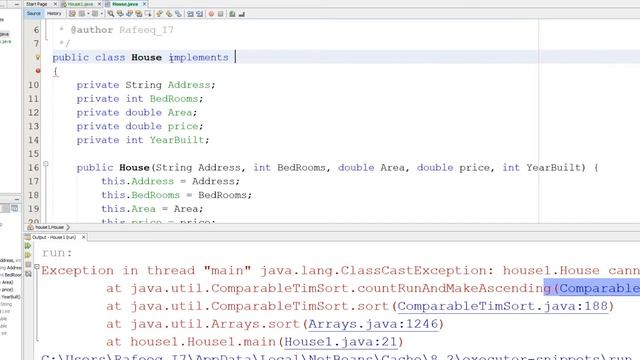 How to implement Comparable interface for sorting in java with an Example смотреть онлайн