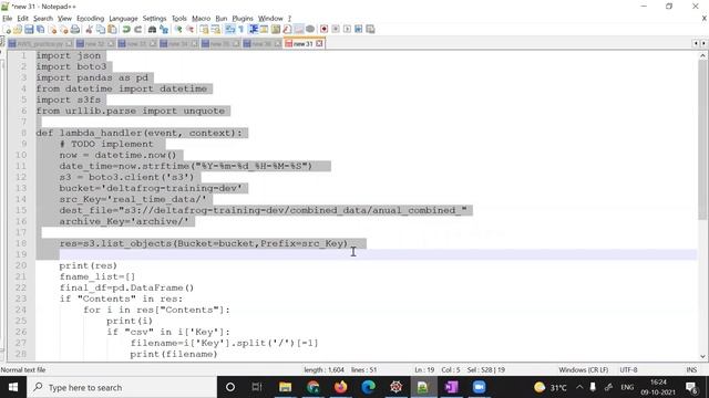 Move file from one bucket to other bucket|Combining Multiple files from one bucket-Part 1 смотреть онлайн