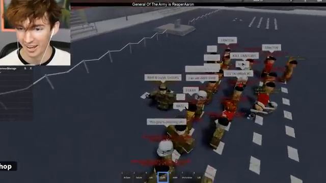 Using ADMIN to RUIN a Roblox group training... смотреть онлайн