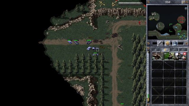 C & C Red Alert 1 Remastered - Custom Mission - Evacuation смотреть онлайн