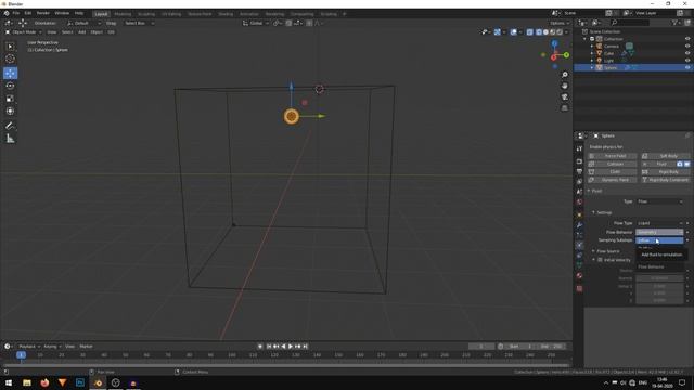How to Make a Mantaflow Fluid Simulation in Blender (2.82) смотреть онлайн