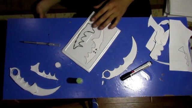 Как сделать Керамбит своими руками | How To Make Karambit Paper | Karambit Pichoq Yasash