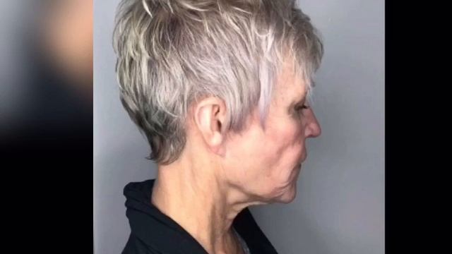 Самые великолепные омолаживающие и модные стрижки после 60 лет!!! смотреть онлайн