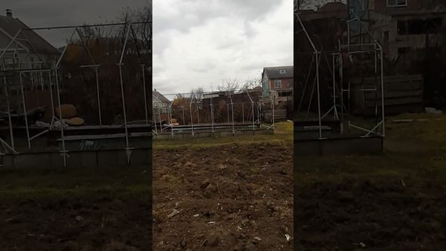 Теплица 6 на 3 бюджетный вариант на грядках смотреть онлайн