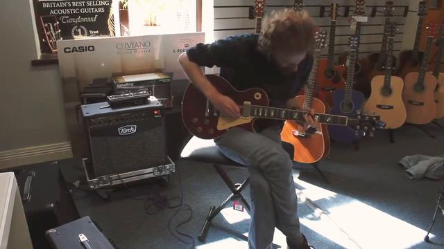 Gibson Les Paul deluxe 1980 смотреть онлайн