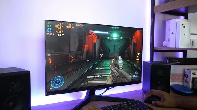 Placa de Vídeo RX 580 8GB no PC com ATHLON 3000G, ficou bom ? teste em edição e jogo Halo infinite. смотреть онлайн
