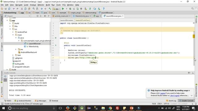 Launch FireFox and Chrome Browser in Selenium смотреть онлайн