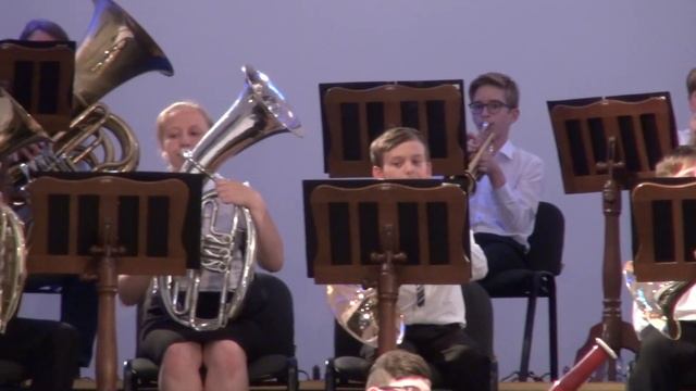 "Гусарский марш" А.Петров детский духовой оркестр Балтийской палитры 2019 смотреть онлайн