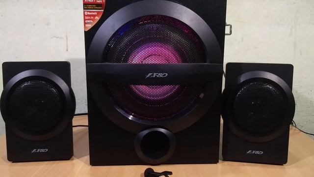 (HINDI)F&D A140X 2.1 Channel speaker.. REVIEW.. How's the bass,thump? Let's check it.. смотреть онлайн