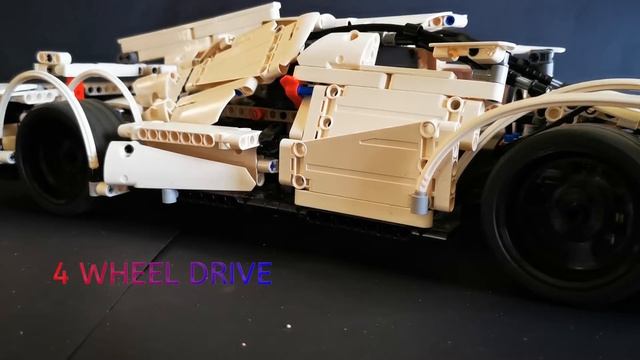 LEGO Porsche Taycan GT - MOC - Technical video смотреть онлайн