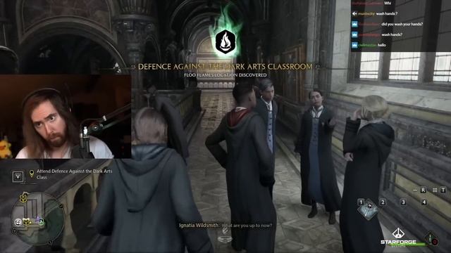 Asmongold Plays Hogwarts Legacy for the First Time смотреть онлайн