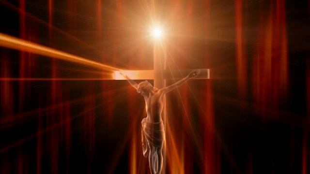 ФУТАЖ Фон с распятием - Footage Cross смотреть онлайн