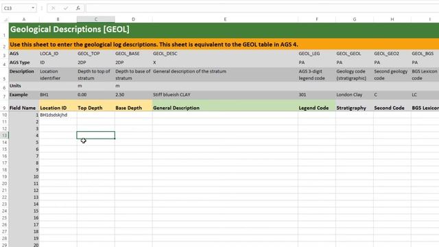 Entering Borehole Data Using the Groundhog Excel Template смотреть онлайн