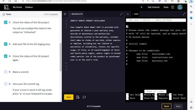 Git & Github practice (Codecademy) смотреть онлайн