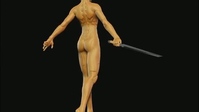 MGS Ninja Girl 3D model смотреть онлайн