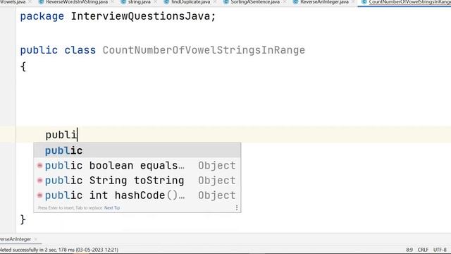 Count the Number of Vowel Strings in Range | Leetcode 2586 смотреть онлайн
