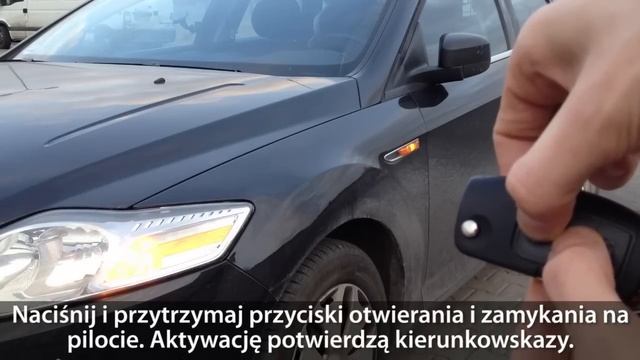 Aktywacja strefowego centralnego zamka w Ford Mondeo MK4 смотреть онлайн