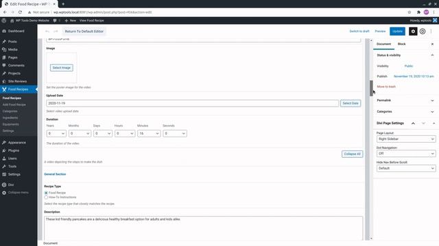Recipe Plugin Data Fields - Recipe, Ingredients & Equipments смотреть онлайн