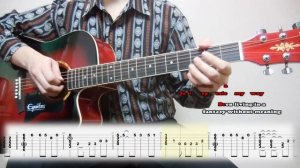 Left Outside Alone - Anastacia (Табулатура) Guitar Tutorial TABS