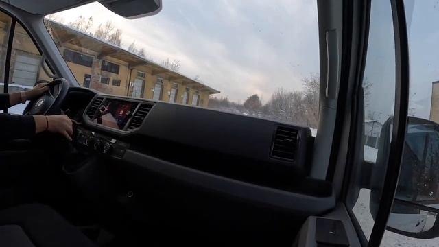 Volkswagen Crafter II 2023  2.0 TDI 140HP  0 -100  POV Test Drive