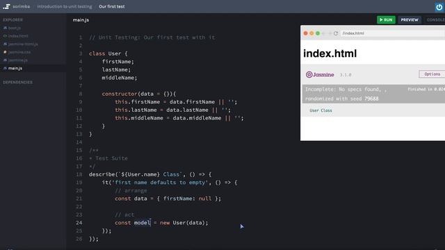 Unit Test example | Unit testing tutorial смотреть онлайн