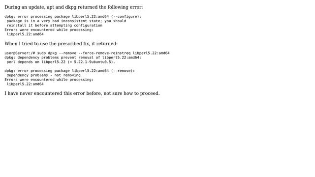 DevOps & SysAdmins: How to reinstall/fix specific perl module on ubuntu 16.04? смотреть онлайн